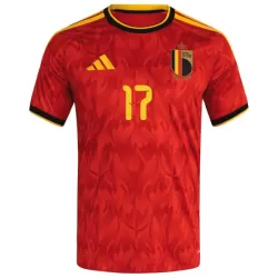 Belgien De Ketelaere 17 Fodboldtrøje Herre Hjemmebane VM 2026