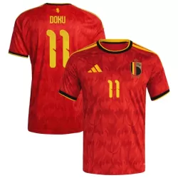 Belgien Doku 11 Fodboldtrøje Herre Hjemmebane VM 2026