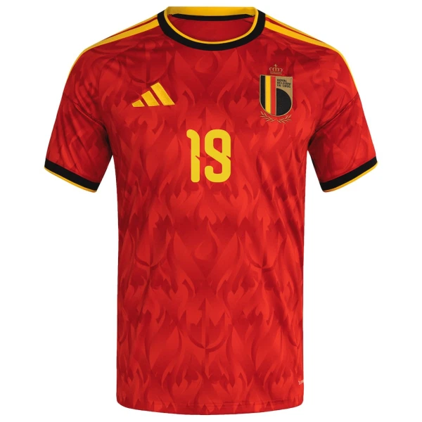 Belgien Openda 19 Fodboldtrøje Herre Hjemmebane VM 2026