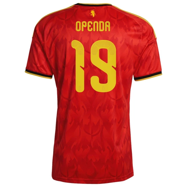Belgien Openda 19 Fodboldtrøje Herre Hjemmebane VM 2026