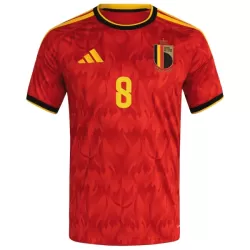 Belgien Tielemans 8 Fodboldtrøje Herre Hjemmebane VM 2026