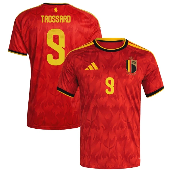 Belgien Trossard 9 Fodboldtrøje Herre Hjemmebane VM 2026
