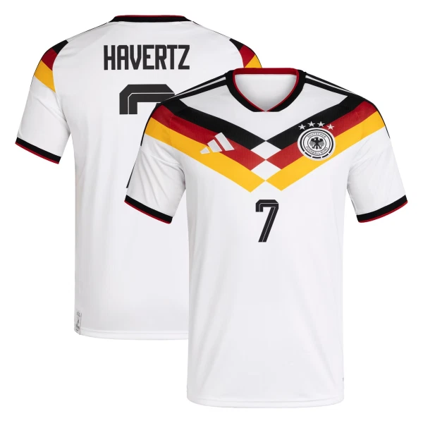 Tyskland Havertz 7 Fodboldtrøje Herre Hjemmebane VM 2026