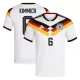 Tyskland Kimmich 6 Fodboldtrøje Herre Hjemmebane VM 2026