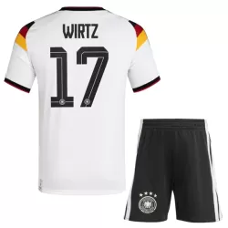 Tyskland Wirtz 17 Fodboldtrøje Børn Hjemmebane VM 2026