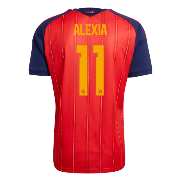 Spanien Alexia 11 Fodboldtrøje Herre Hjemmebane VM 2026