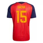 Spanien Baena 15 Fodboldtrøje Herre Hjemmebane VM 2026