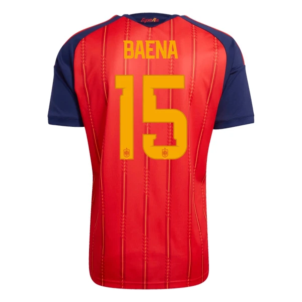 Spanien Baena 15 Fodboldtrøje Herre Hjemmebane VM 2026