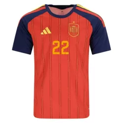 Spanien Cucurella 22 Fodboldtrøje Herre Hjemmebane VM 2026
