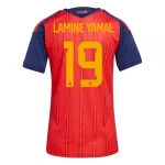 Spanien Lamine Yamal 19 Fodboldtrøje Dame Hjemmebane VM 2026