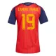 Spanien Lamine Yamal 19 Fodboldtrøje Dame Hjemmebane VM 2026 Spanien Lamine Yamal 19 Fodboldtrøje Dame Hjemmebane VM 2026