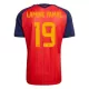 Spanien Lamine Yamal 19 Fodboldtrøje Herre Hjemmebane VM 2026 Spanien Lamine Yamal 19 Fodboldtrøje Herre Hjemmebane VM 2026