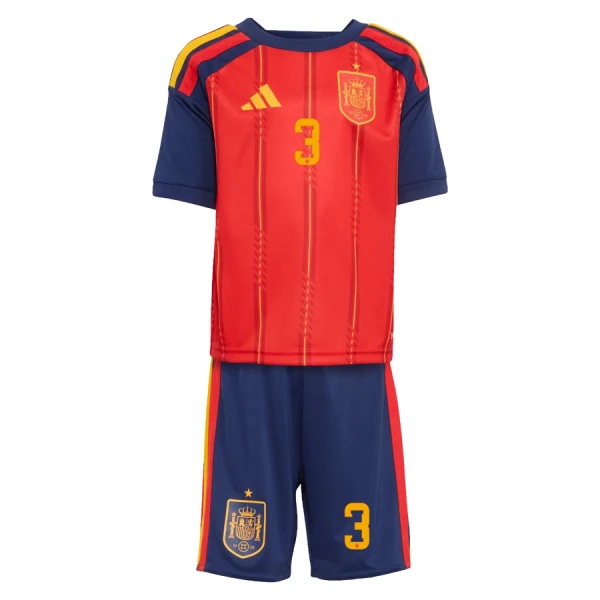 Spanien Le Normand 3 Fodboldtrøje Børn Hjemmebane VM 2026