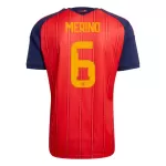 Spanien Merino 6 Fodboldtrøje Herre Hjemmebane VM 2026