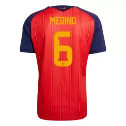 Spanien Merino 6 Fodboldtrøje Herre Hjemmebane VM 2026