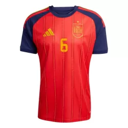 Spanien Merino 6 Fodboldtrøje Herre Hjemmebane VM 2026