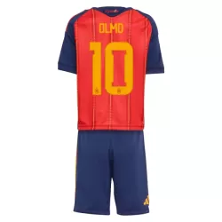 Spanien Olmo 10 Fodboldtrøje Børn Hjemmebane VM 2026