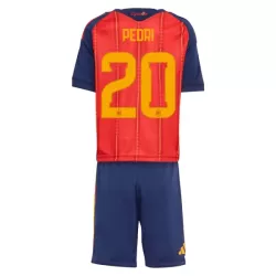 Spanien Pedri 20 Fodboldtrøje Børn Hjemmebane VM 2026
