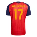 Spanien Williams JR 17 Fodboldtrøje Herre Hjemmebane VM 2026