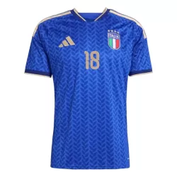 Italien Barella 18 Fodboldtrøje Herre Hjemmebane VM 2026