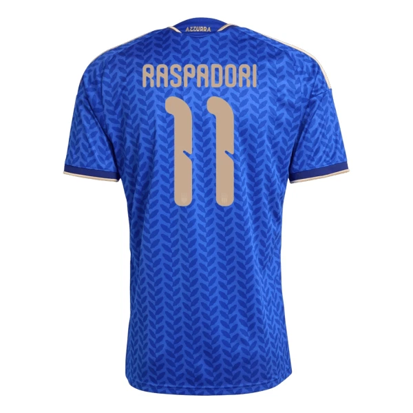 Italien Raspadori 11 Fodboldtrøje Børn Hjemmebane VM 2026