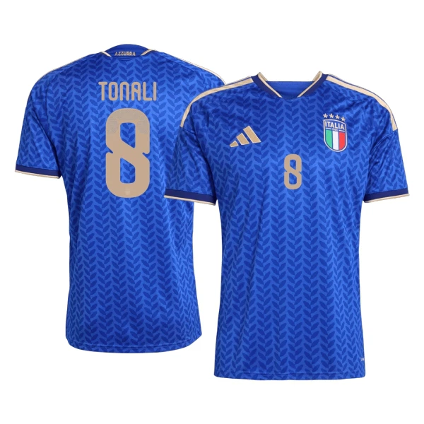 Italien Tonali 8 Fodboldtrøje Herre Hjemmebane VM 2026