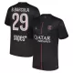 Paris Saint-Germain B. Barcola 29 Fodboldtrøje Herre Fjerde Jordan 25/26