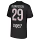 Paris Saint-Germain B. Barcola 29 Fodboldtrøje Herre Fjerde Jordan 25/26