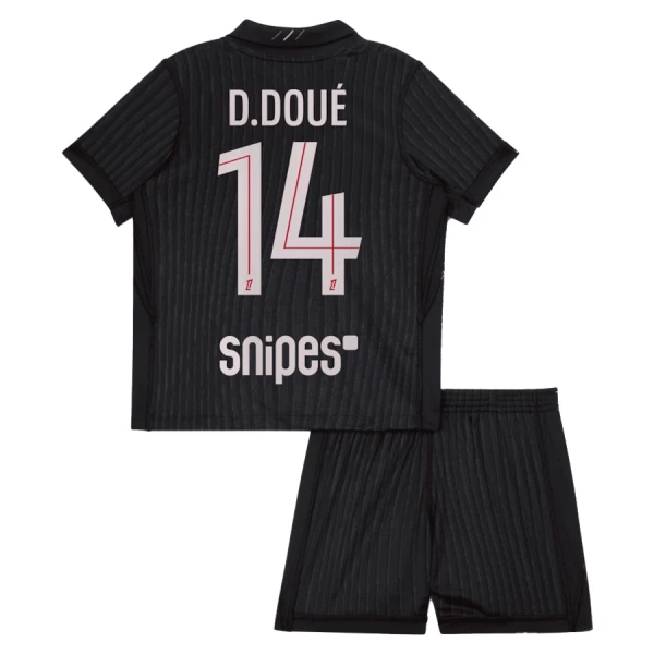 Paris Saint-Germain D. Doue 14 Fodboldtrøje Børn Fjerde Jordan 25/26