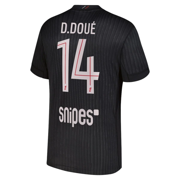 Paris Saint-Germain D. Doue 14 Fodboldtrøje Herre Fjerde Jordan 25/26