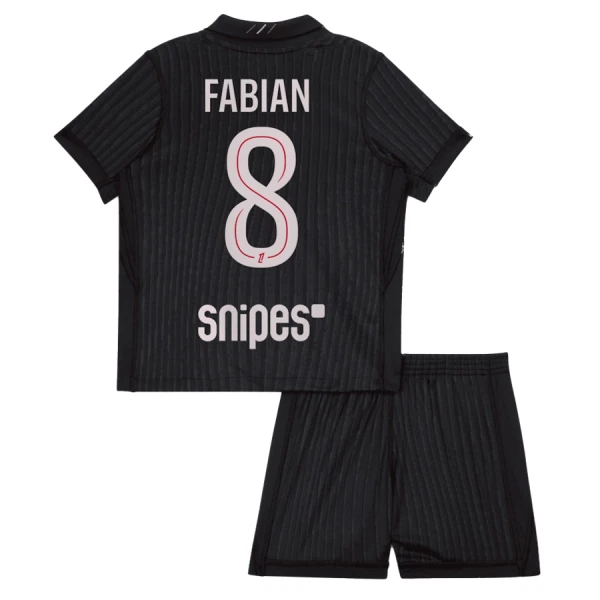 Paris Saint-Germain Fabian 8 Fodboldtrøje Børn Fjerde Jordan 25/26