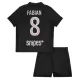 Paris Saint-Germain Fabian 8 Fodboldtrøje Børn Fjerde Jordan 25/26