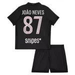 Paris Saint-Germain Joao Neves 87 Fodboldtrøje Børn Fjerde Jordan 25/26