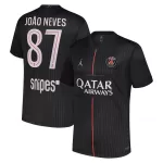 Paris Saint-Germain Joao Neves 87 Fodboldtrøje Herre Fjerde Jordan 25/26