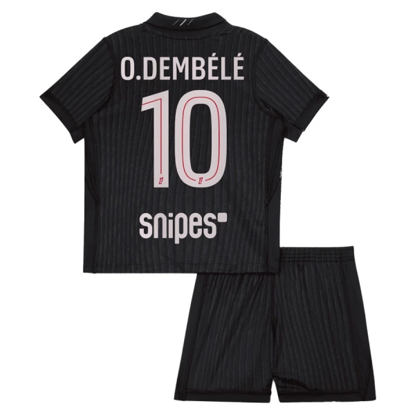 Paris Saint-Germain O. Dembele 10 Fodboldtrøje Børn Fjerde Jordan 25/26