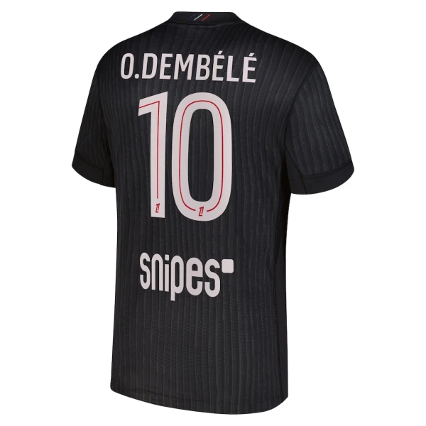 Paris Saint-Germain O. Dembele 10 Fodboldtrøje Herre Fjerde Jordan 25/26