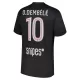 Paris Saint-Germain O. Dembele 10 Fodboldtrøje Herre Fjerde Jordan 25/26