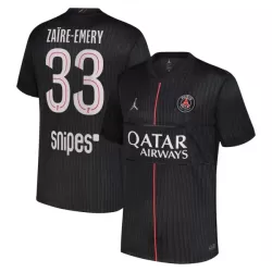 Paris Saint-Germain Zaire-Emery 33 Fodboldtrøje Herre Fjerde Jordan 25/26