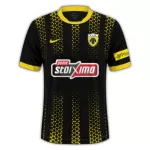 AEK Athens Fodboldtrøje Herre Udebane 25/26