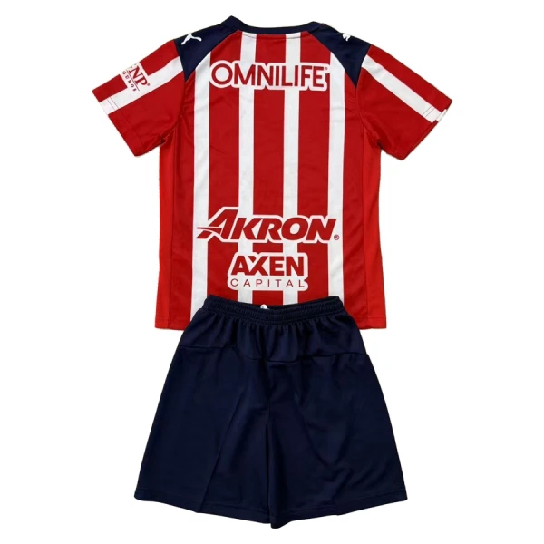CD Guadalajara Fodboldtrøje Børn Hjemmebane 25/26