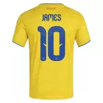 Colombia James 10 Fodboldtrøje Herre Hjemmebane VM 2026