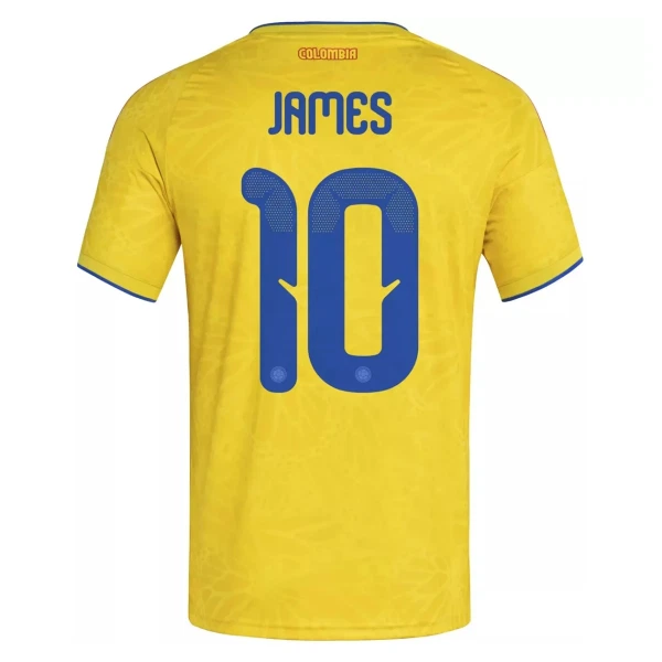 Colombia James 10 Fodboldtrøje Herre Hjemmebane VM 2026 Colombia James 10 Fodboldtrøje Herre Hjemmebane VM 2026