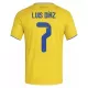 Colombia Luis Díaz 7 Fodboldtrøje Herre Hjemmebane VM 2026 Colombia Luis Díaz 7 Fodboldtrøje Herre Hjemmebane VM 2026
