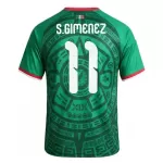 Mexico S.Gimenez 11 Fodboldtrøje Herre Hjemmebane VM 2026