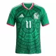 Mexico S.Gimenez 11 Fodboldtrøje Herre Hjemmebane VM 2026