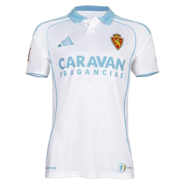 Real Zaragoza Fodboldtrøje Herre Hjemmebane 25/26