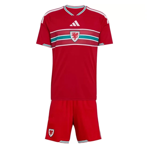 Wales Fodboldtrøje Børn Hjemmebane VM 2026