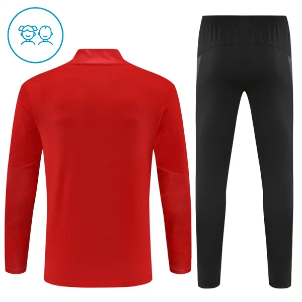 AC Milan Trænings sweatshirt sæt Børn 25/26 Rød