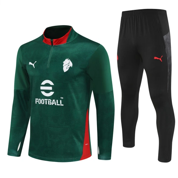 AC Milan Trænings sweatshirt sæt Herre 25/26 Grøn