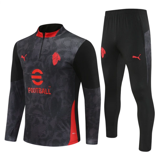 AC Milan Trænings sweatshirt sæt Herre 25/26 Sort